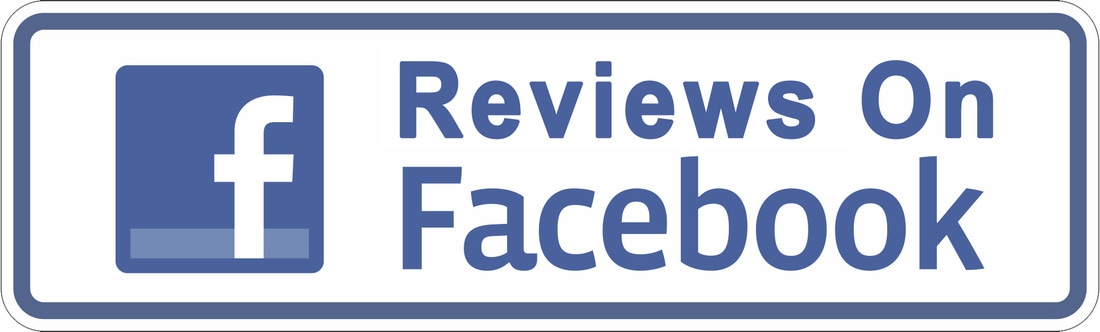 Reviews on Facebook graphic and link