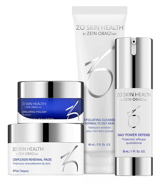 ZO Skin Care products graphic
